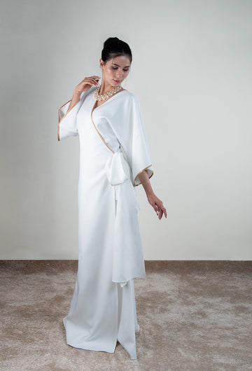 OVERLAP MAXI DRESS
