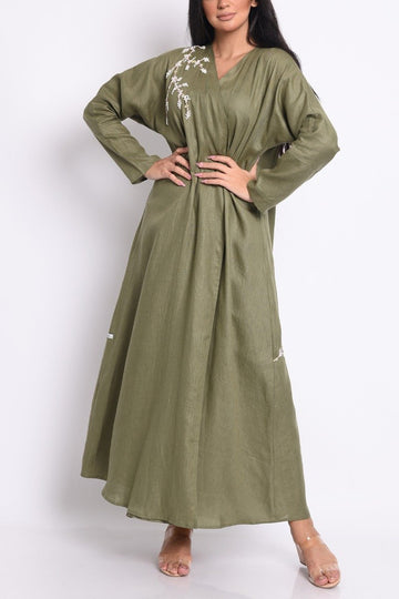 Linen Abaya