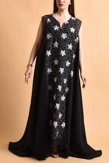 Embroidery Linen KAFTAN