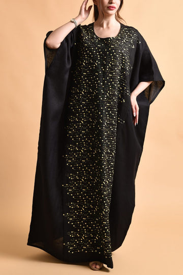 Embroidery Linen KAFTAN