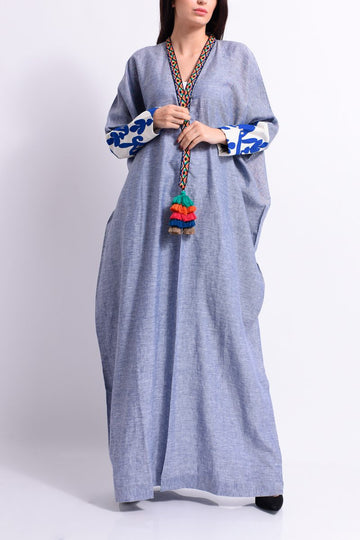 Linen Abaya
