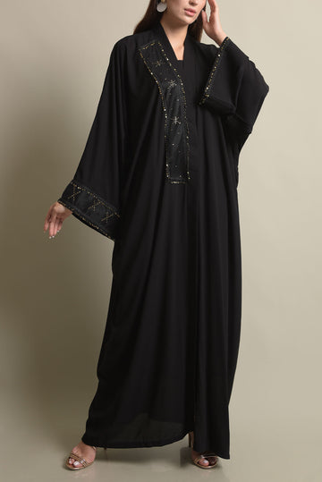 Nagda Hand Embroidery Abaya