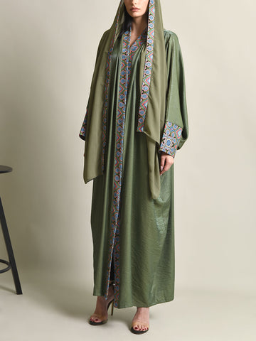 Satin Silk Abaya