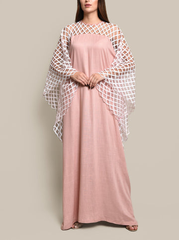 Linen Organza Kaftan