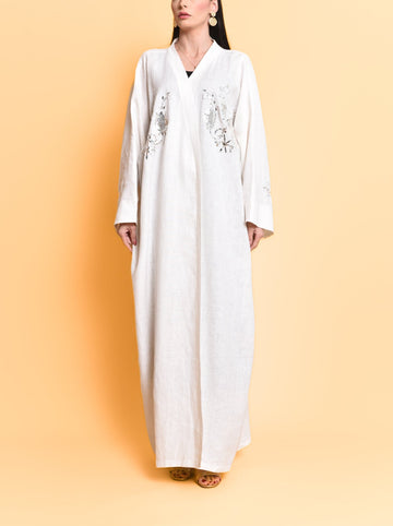 NAGDA ABAYA -LINEN