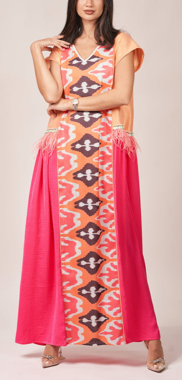 Cotton Taffeta Kaftan