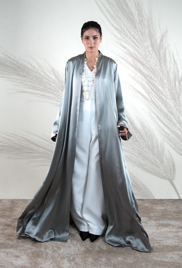 DARK SILK ABAYA
