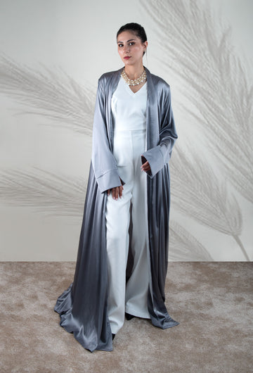 DARK SILK ABAYA