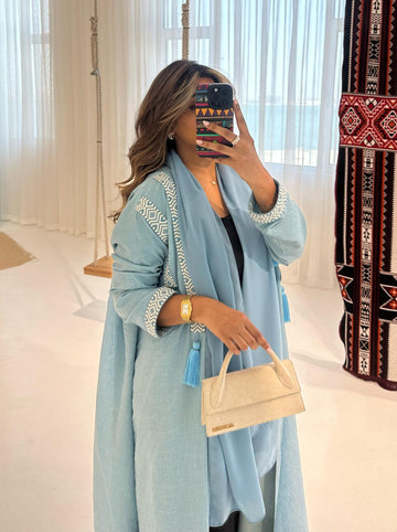 Turkish cotton abaya