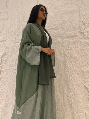 Turkish cotton abaya
