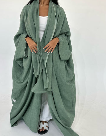 DOUBLE FACE ABAYA