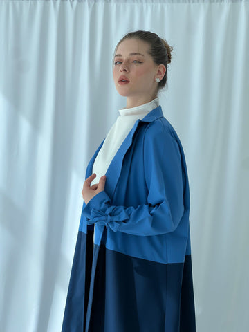 TWO TONE ABAYA