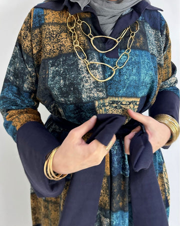 LINEN KAFTAN
