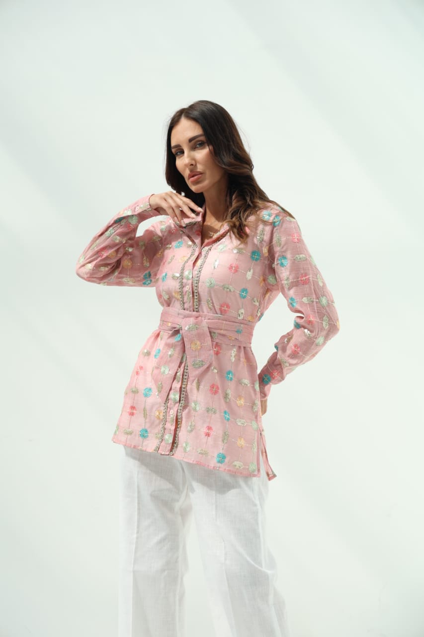 TOP AND PANTS SET