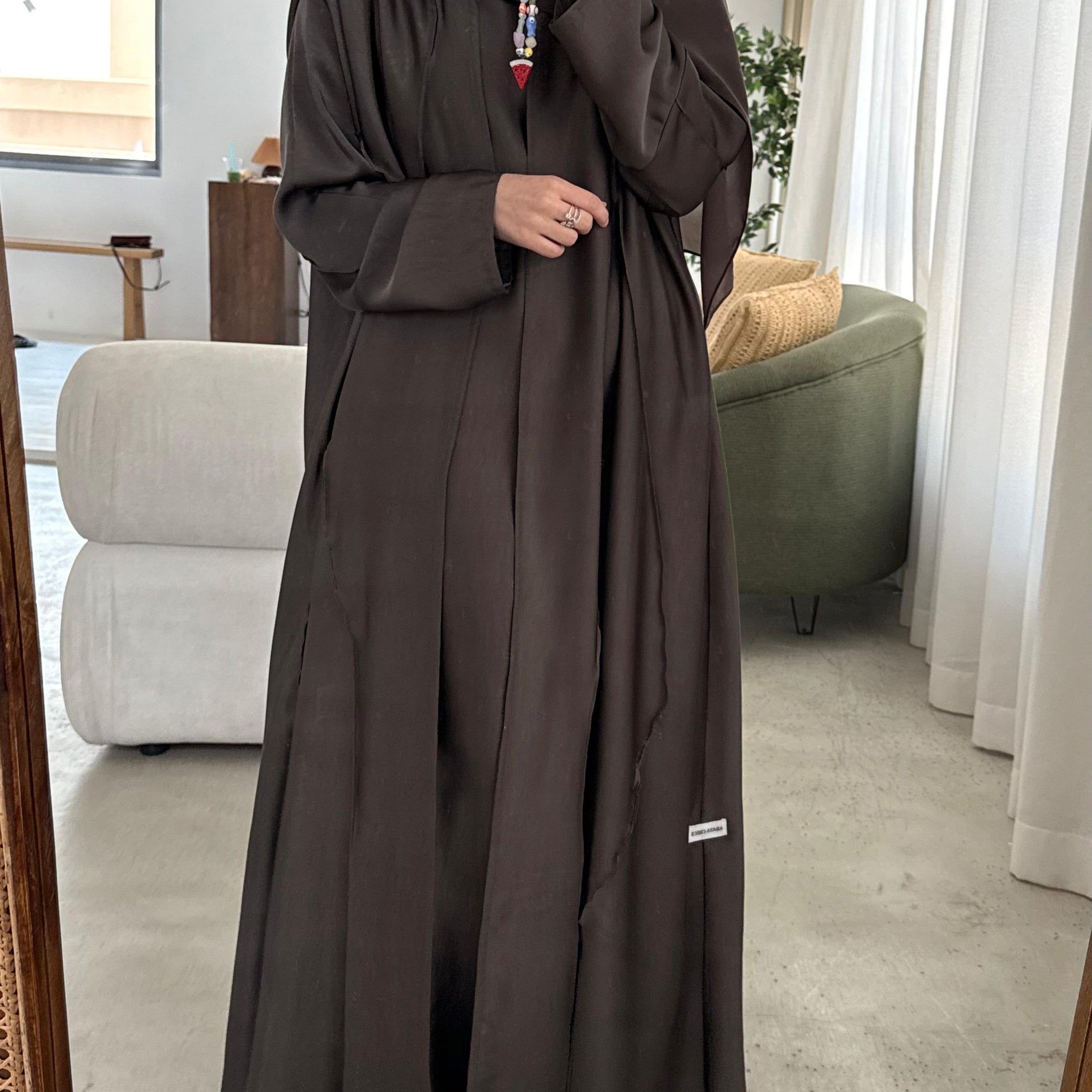 SATIN ABAYA