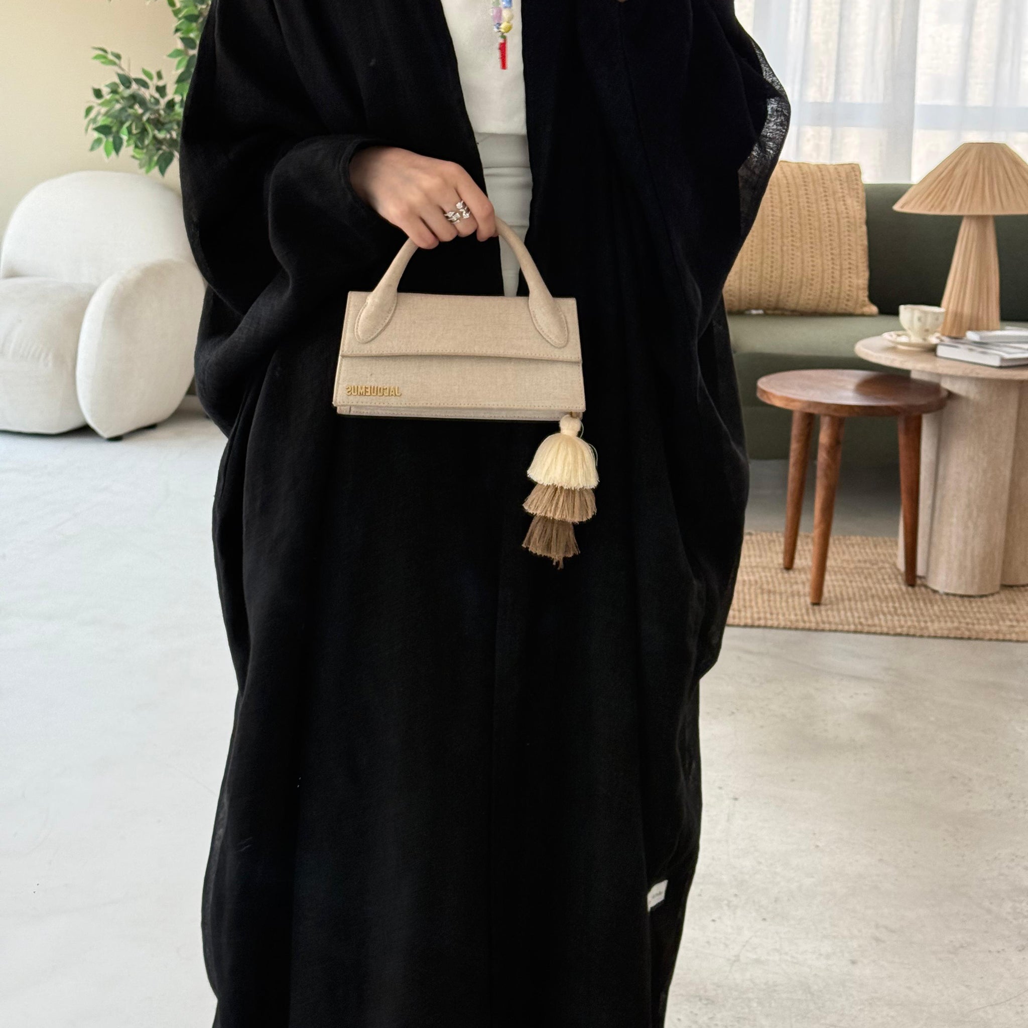 LINEN BISHT ABAYA