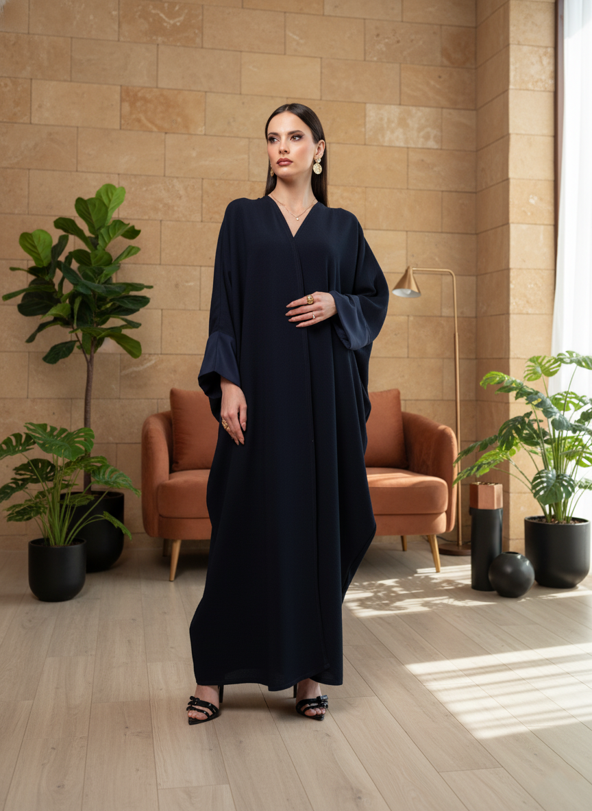 WINTER CREPE ABAYA